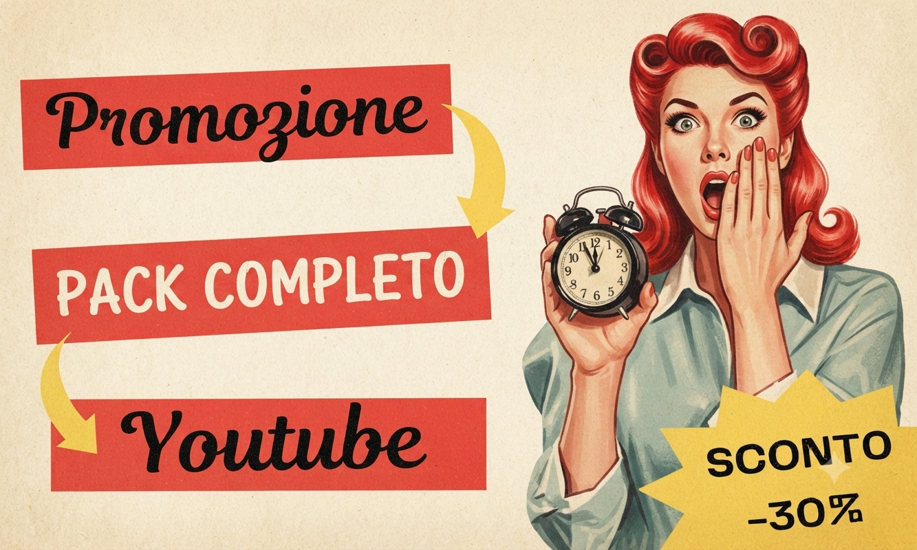 Pack Promozione Crescita su Youtube
